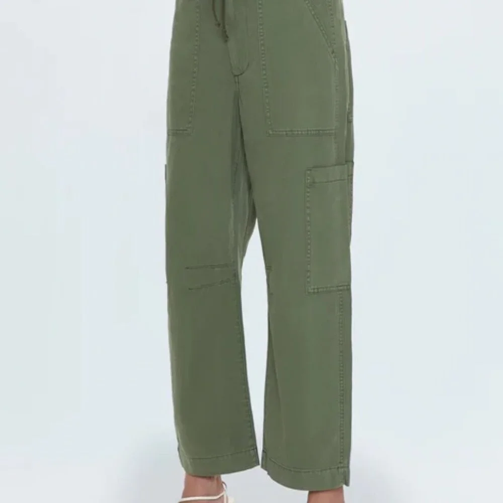 NEW Pistola Sabrina Curved Utility Pants - Meadow Green - Picture 3 of 11